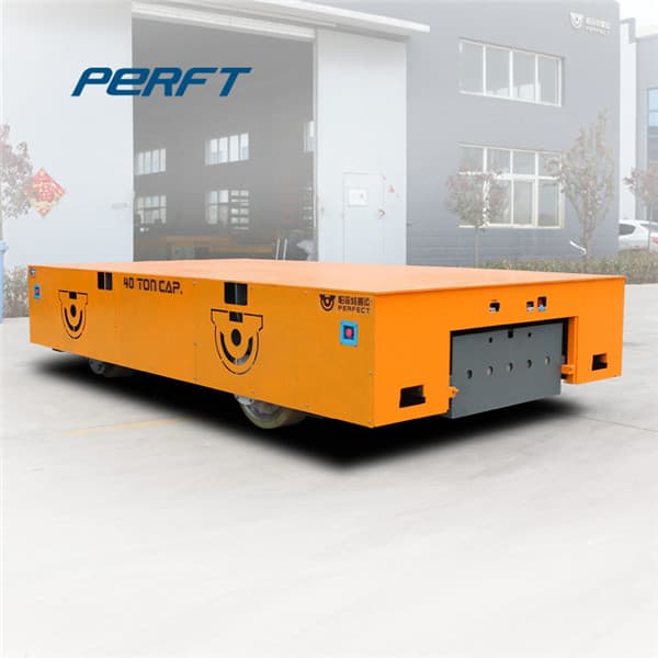 steerable transfer trolley for handling heavy material 20 ton